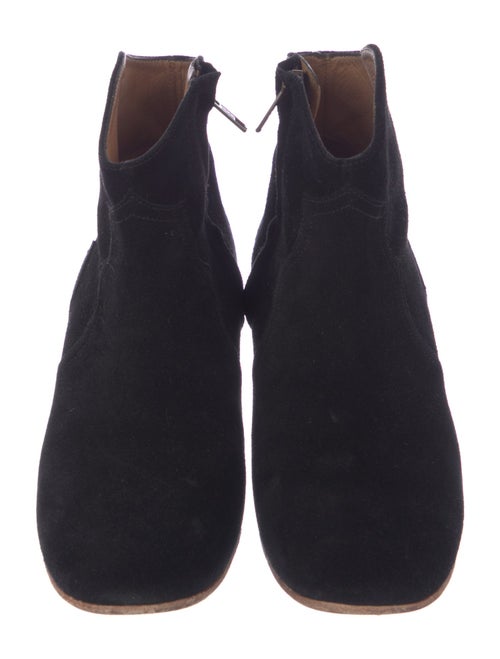 Isabel Marant Suede Western Boots