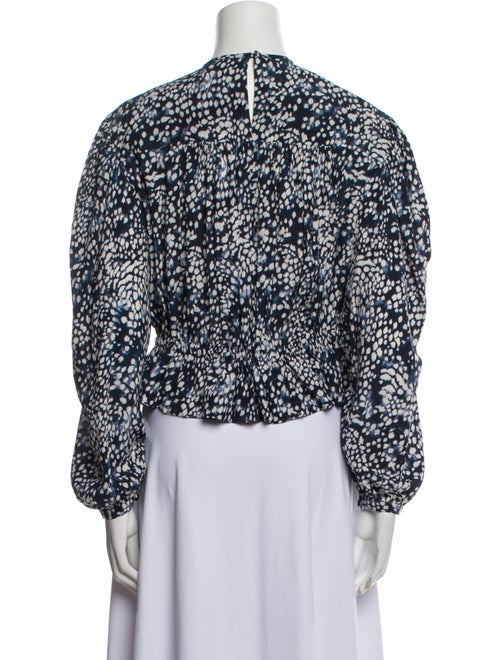 Isabel Marant Silk Floral Print Blouse
