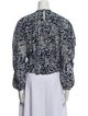 Isabel Marant Silk Floral Print Blouse