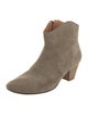 Isabel Marant Suede Western Boots