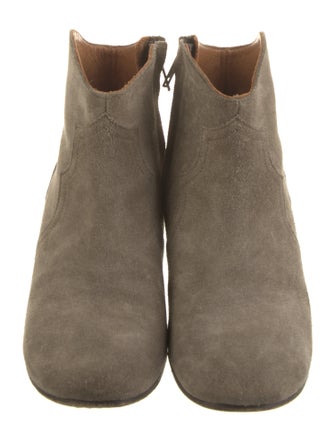 Isabel Marant Suede Western Boots