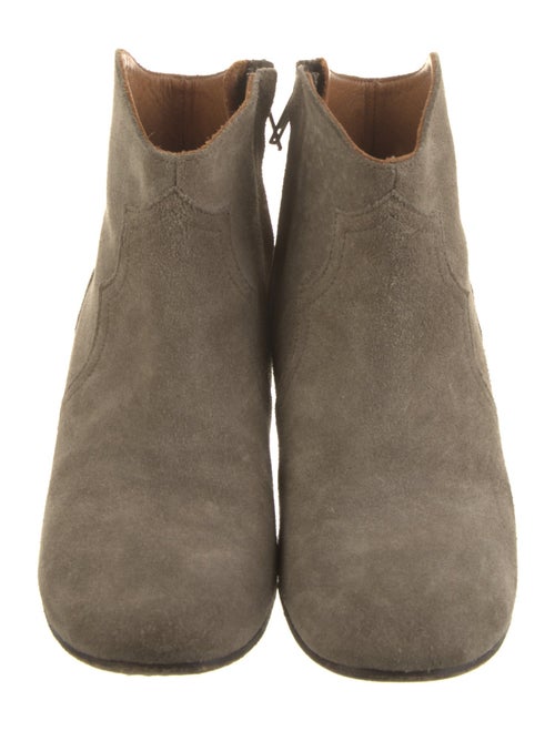 Isabel Marant Suede Western Boots