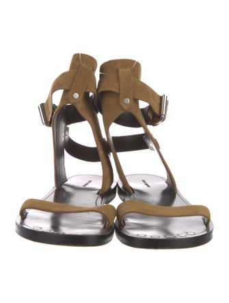 Isabel Marant Suede Slingback Sandals