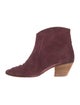 Isabel Marant Suede Western Boots