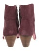 Isabel Marant Suede Western Boots