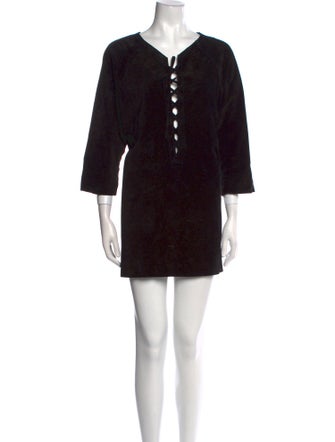 Isabel Marant V-Neck Mini Dress