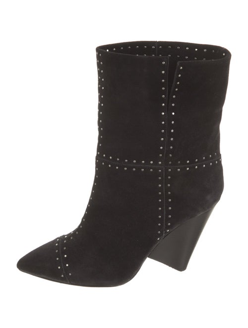 Isabel Marant Suede Studded Accents Boots