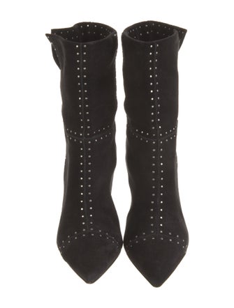 Isabel Marant Suede Studded Accents Boots