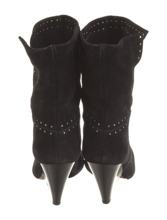 Isabel Marant Suede Studded Accents Boots