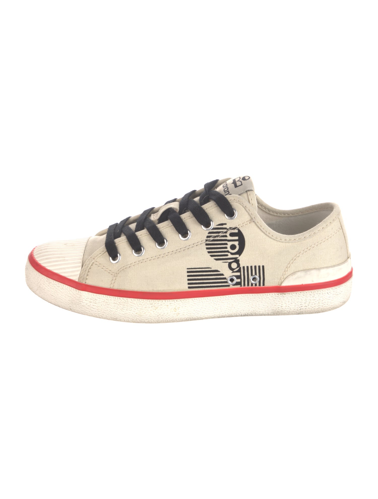 Isabel Marant Canvas Printed Sneakers