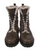 Isabel Marant Leather Combat Boots