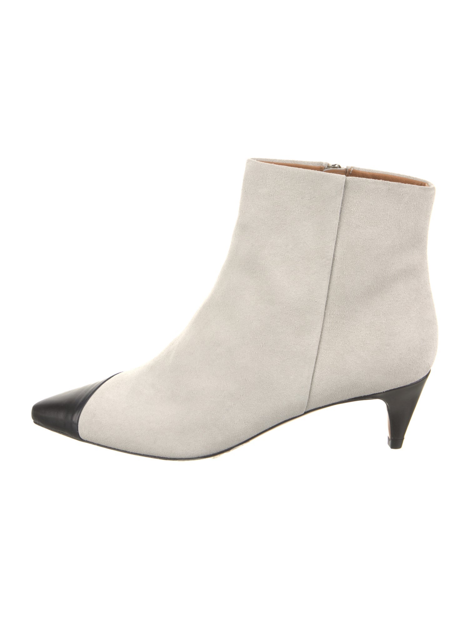 Isabel Marant Suede Leather Trim Embellishment Boots