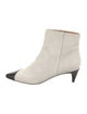 Isabel Marant Suede Leather Trim Embellishment Boots