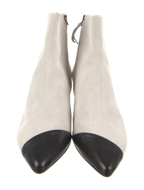 Isabel Marant Suede Leather Trim Embellishment Boots