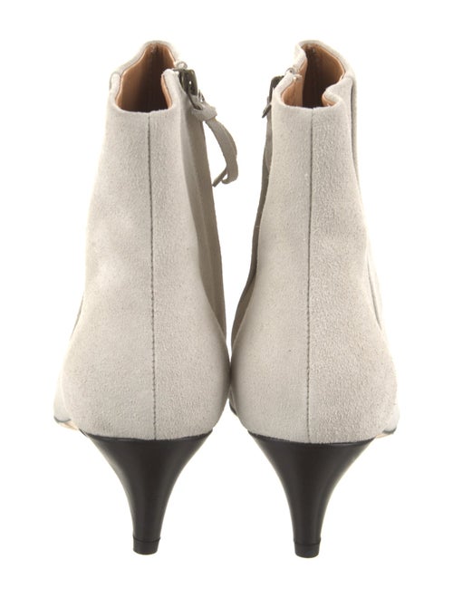 Isabel Marant Suede Leather Trim Embellishment Boots