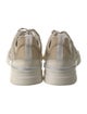 Isabel Marant Mesh Leather Trim Embellishment Sneakers