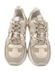 Isabel Marant Mesh Leather Trim Embellishment Sneakers