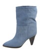 Isabel Marant Denim Printed Boots
