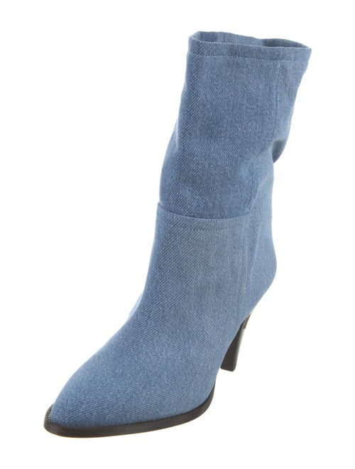 Isabel Marant Denim Printed Boots