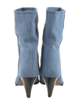 Isabel Marant Denim Printed Boots