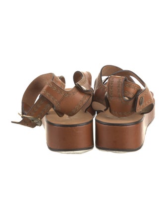 Isabel Marant Leather Gladiator Sandals