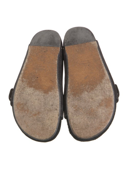 Isabel Marant Suede Printed Slides