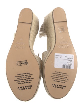 Isabel Marant Canvas Espadrilles
