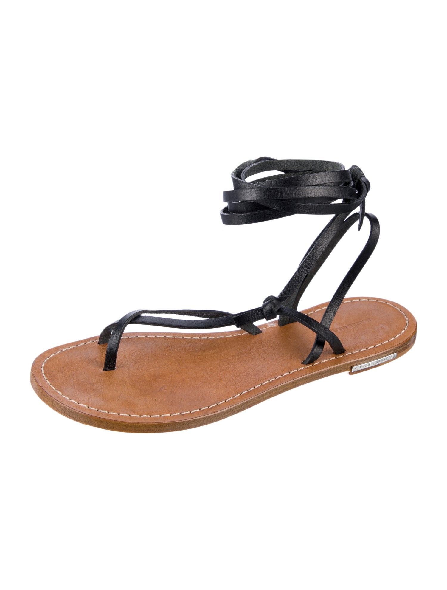 Isabel Marant Leather Gladiator Sandals