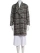 Étoile Isabel Marant Virgin Wool Tweed Pattern Peacoat