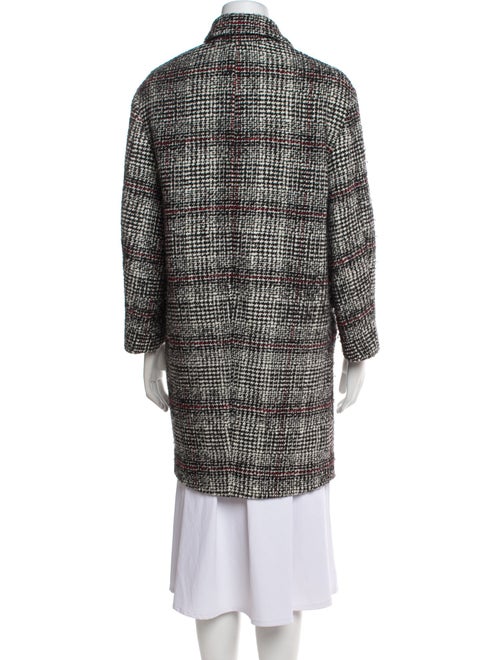 Étoile Isabel Marant Virgin Wool Tweed Pattern Peacoat