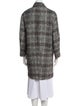 Étoile Isabel Marant Virgin Wool Tweed Pattern Peacoat