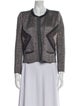 Isabel Marant Tweed Pattern Evening Jacket