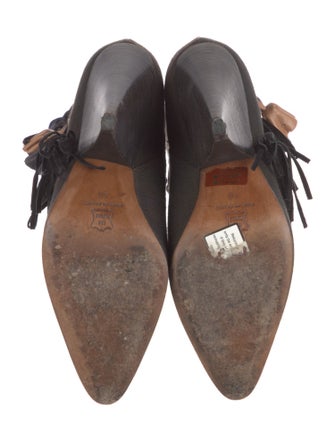 Isabel Marant Canvas Printed Boots