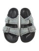 Isabel Marant Denim Printed Slides