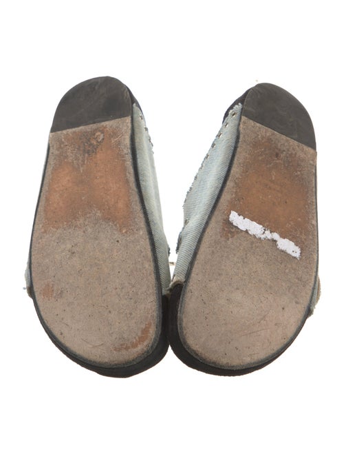 Isabel Marant Denim Printed Slides