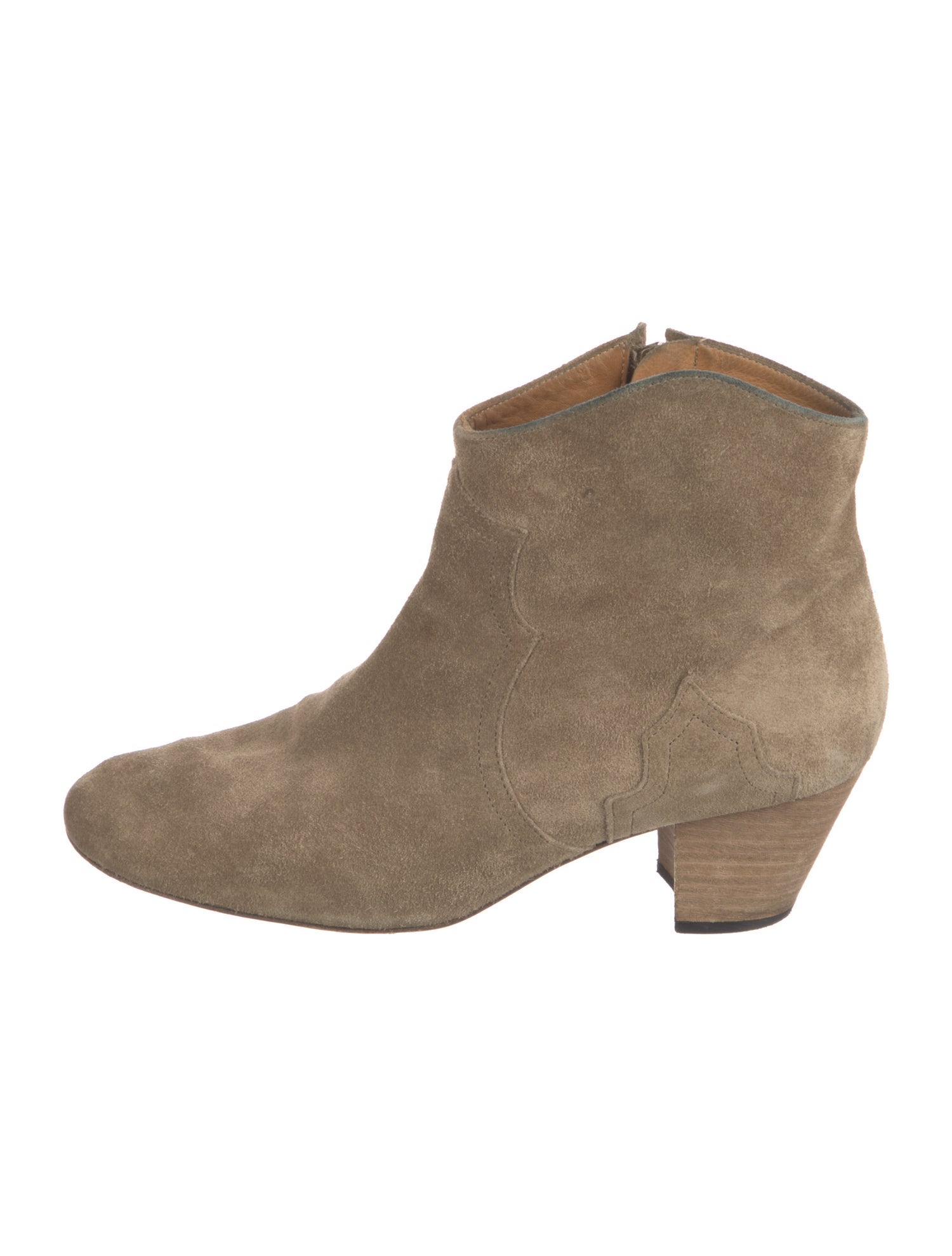 Isabel Marant Suede Western Boots
