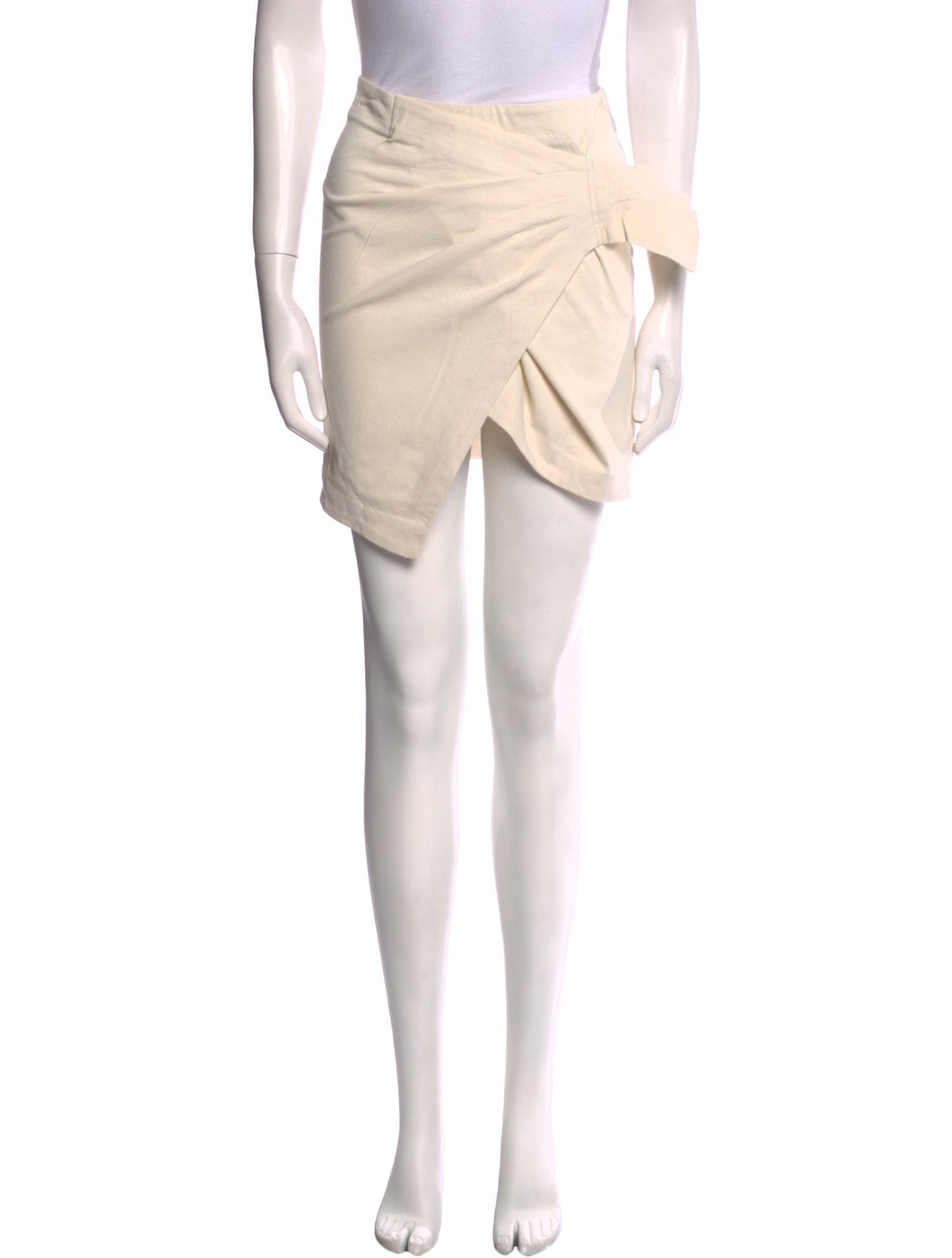 Isabel Marant Pleated Accents Mini Skirt