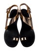 Isabel Marant Patent Leather Slingback Sandals