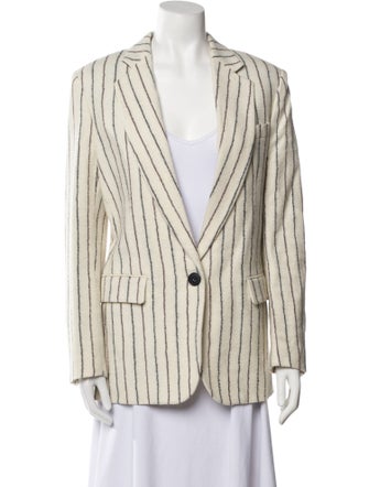 Isabel Marant Virgin Wool Striped Blazer