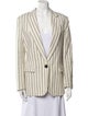 Isabel Marant Virgin Wool Striped Blazer