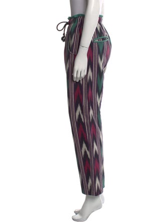 Isabel Marant Printed Straight Leg Pants