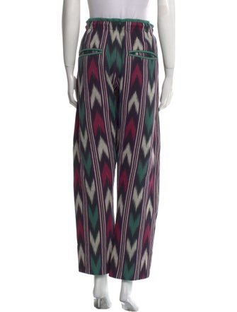 Isabel Marant Printed Straight Leg Pants