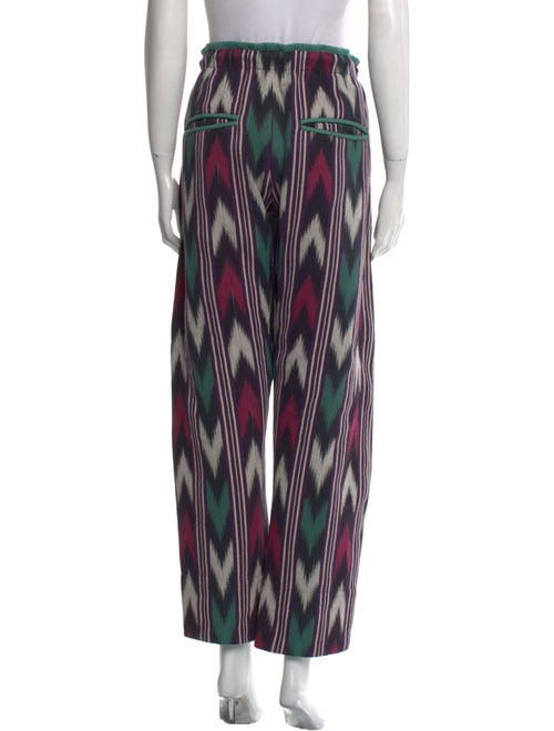 Isabel Marant Printed Straight Leg Pants