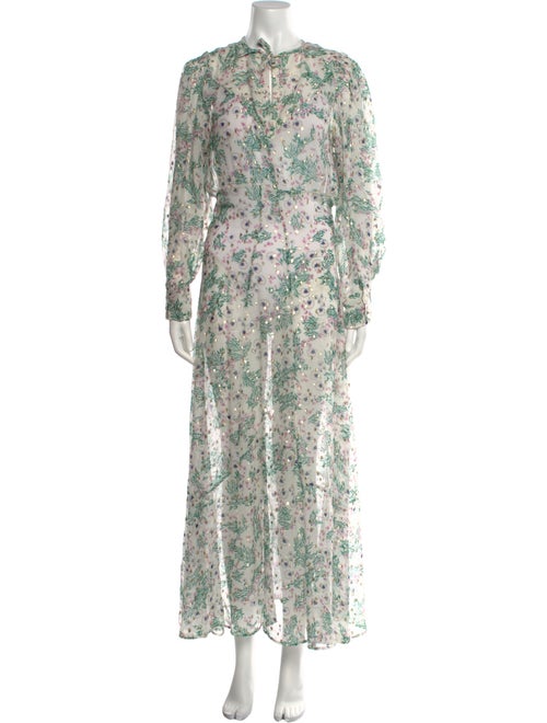 Isabel Marant Silk Long Dress