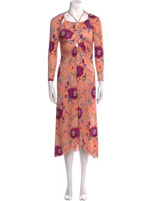 Isabel Marant Floral Print Midi Length Dress