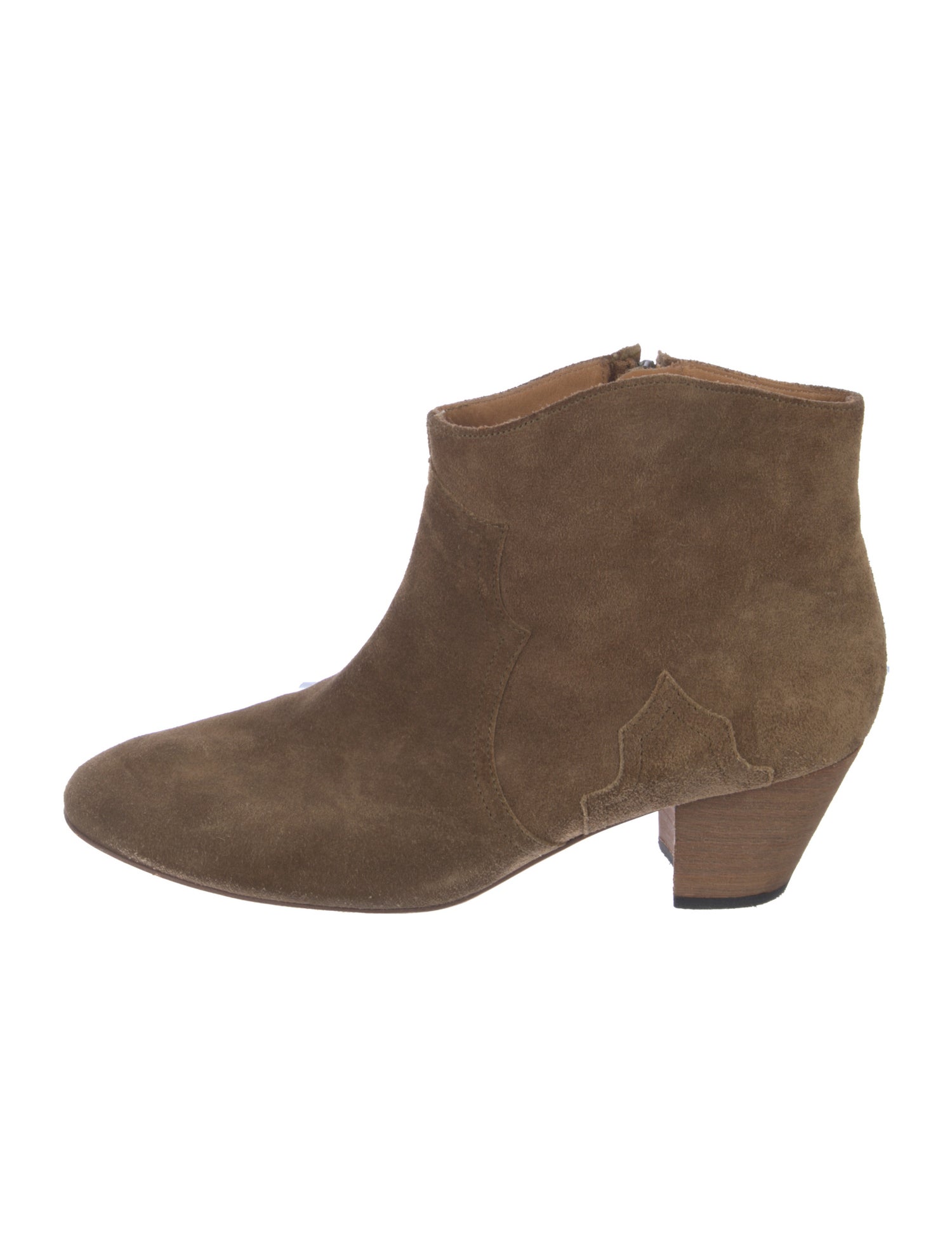 Isabel Marant Suede Western Boots