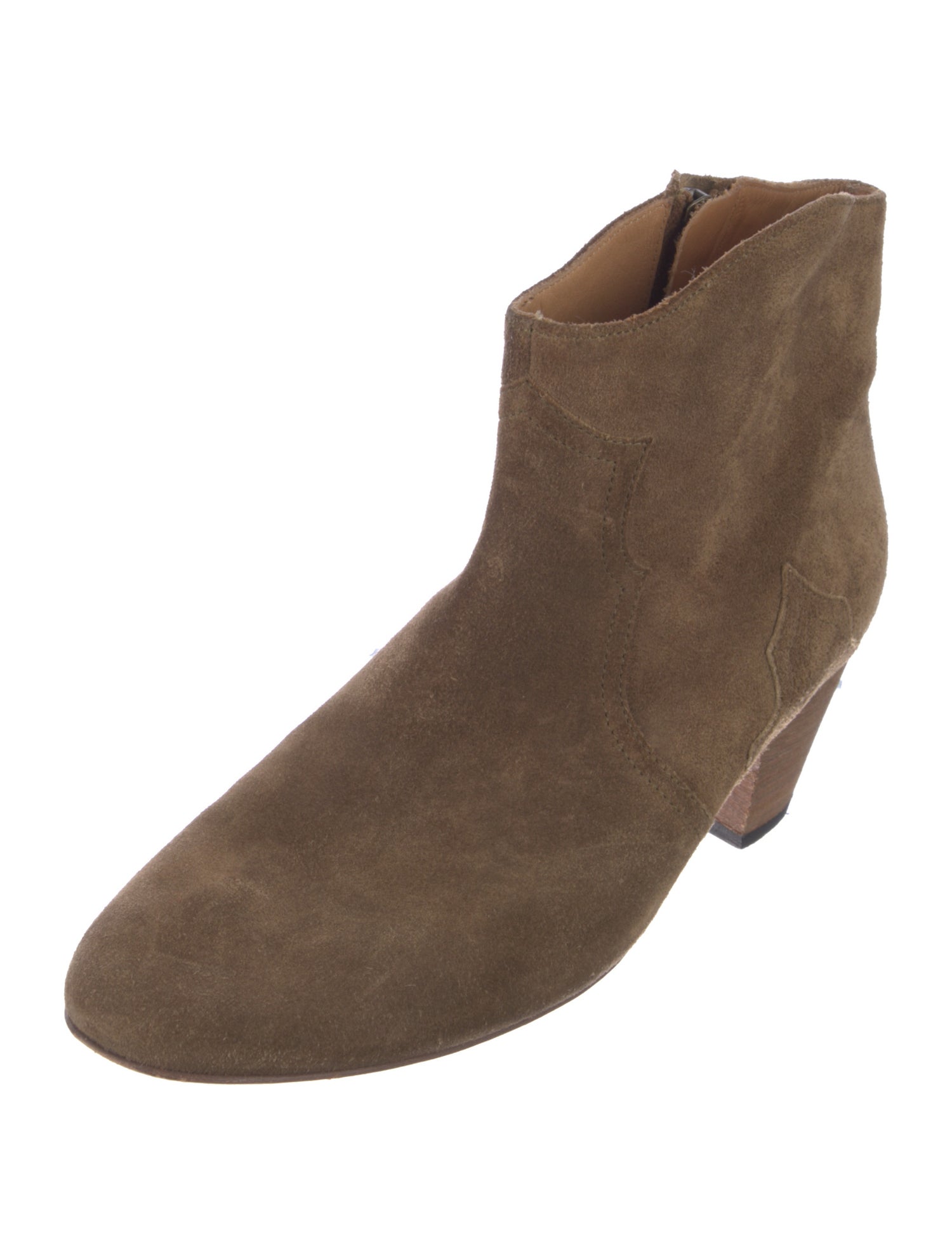Isabel Marant Suede Western Boots