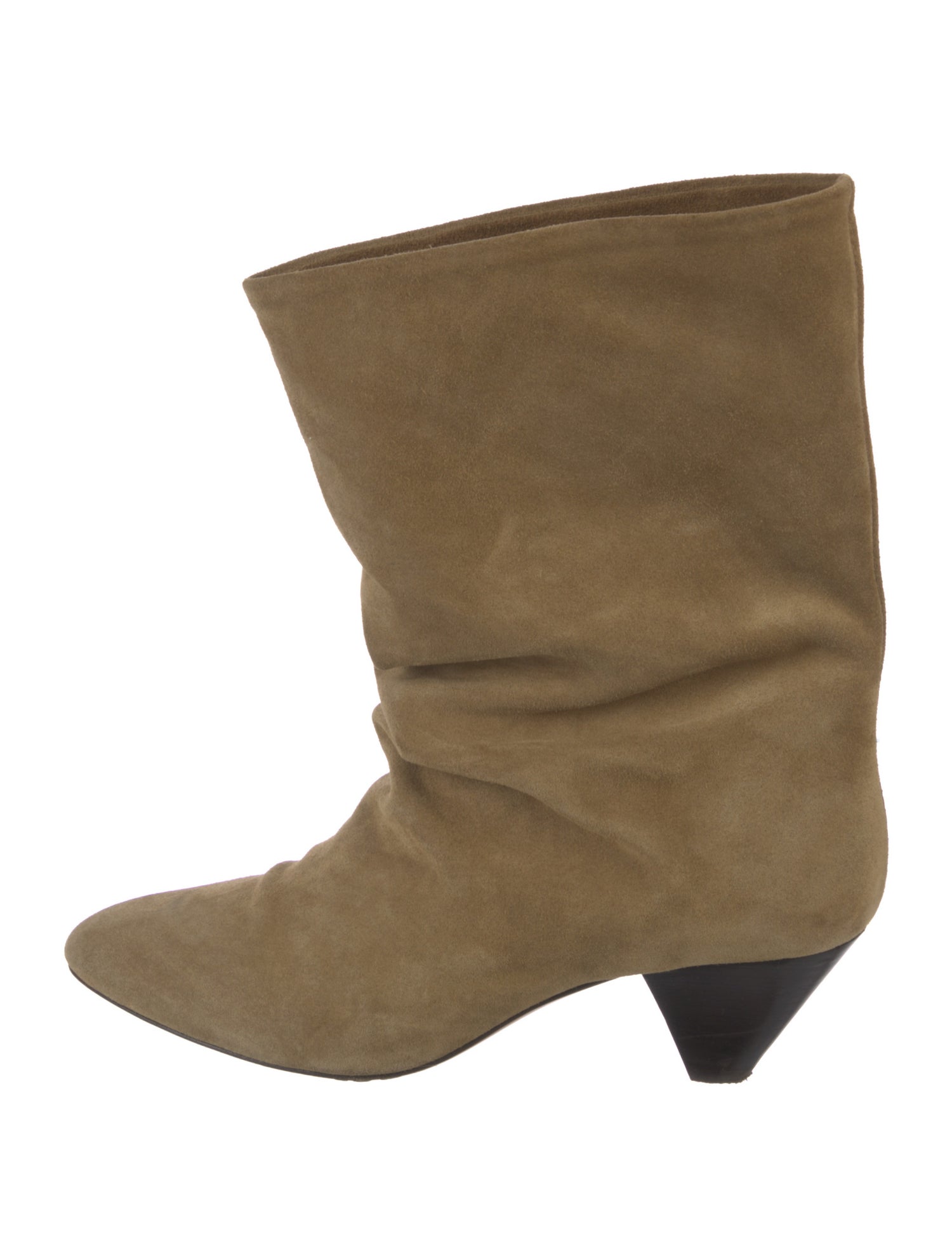 Isabel Marant Suede Western Boots