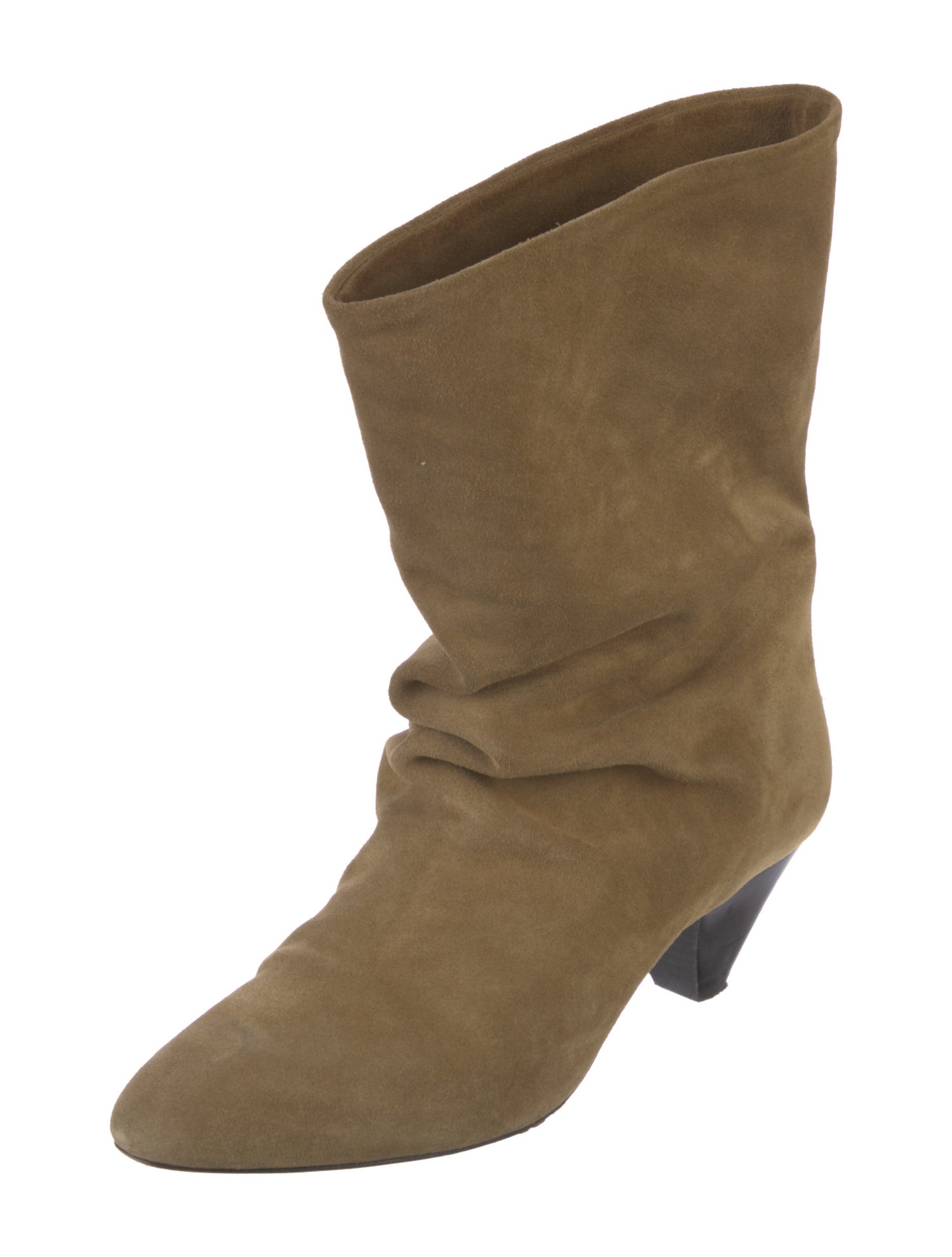 Isabel Marant Suede Western Boots