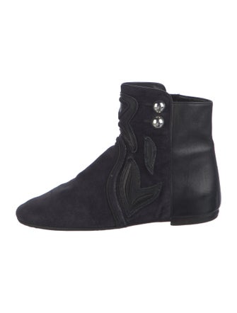 Isabel Marant Suede Studded Accents Boots